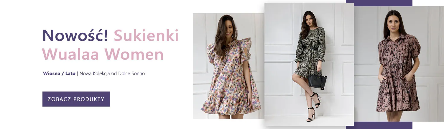 Sukienki Wualaa Women - Nowość od Dolce Sonno